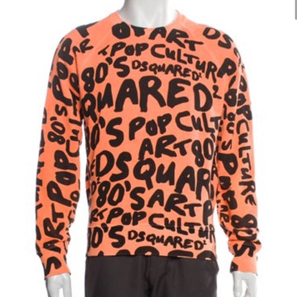 Dsquared2 Pop Culture Crew Neck Sweater